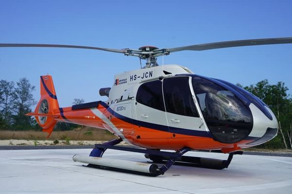 Helipad and Tender Jetty